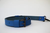 Image 5 of Julienne MIDI naturel/bright blue belt