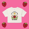 give yourself time to grow crop top 