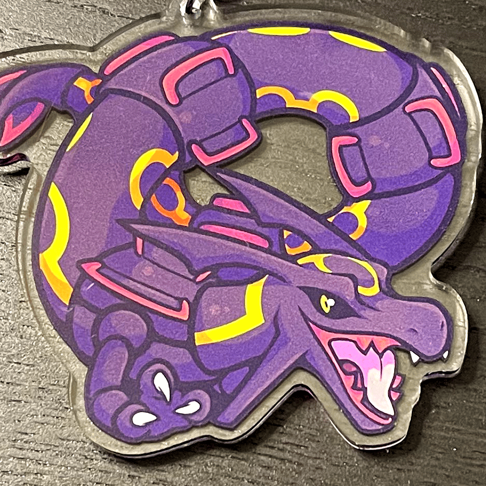 Rayquaza Double sided Charm Roxxie rayquaza-double-sided-charm-roxxie