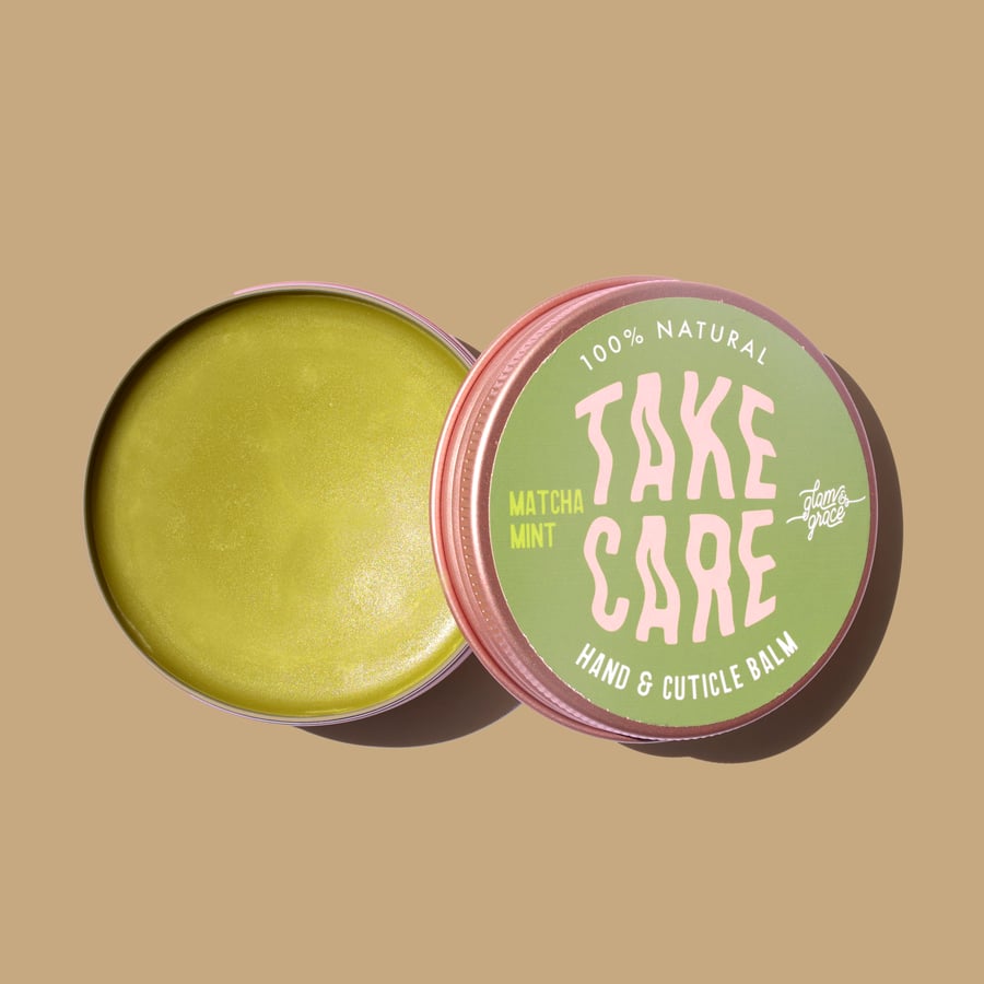 Image of Take Care - Hand & Cuticle Balm - Matcha Mint