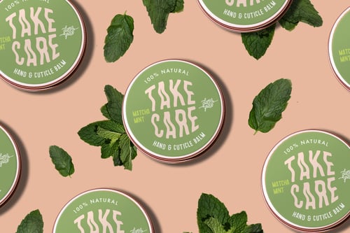 Image of Take Care - Hand & Cuticle Balm - Matcha Mint