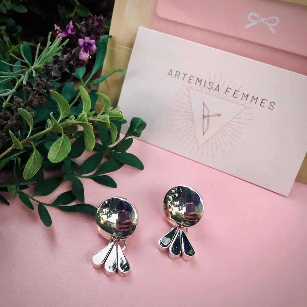 Image of Total Eclipse Earrings