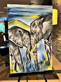 Image 1 of Elephant  Original Painting