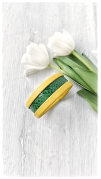 Image 1 of ESSENTIAL Bangles - Serpe Verde - solo S size - 20% off