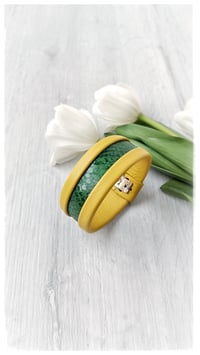 Image 5 of ESSENTIAL Bangles - Serpe Verde - solo S size - 20% off