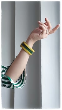 Image 4 of ESSENTIAL Bangles - Serpe Verde - solo S size - 20% off