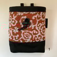 Image 2 of Upcycled Sari Chalk Bags