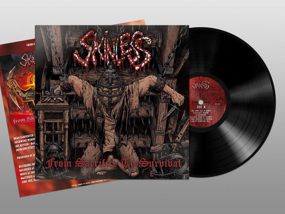 Skinless - From Sacrifice To Survival LP (BLACK)