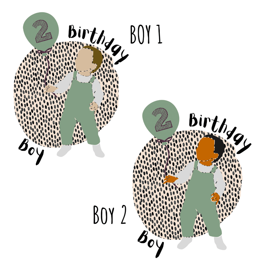T-SHIRT: Birthday Boy Two