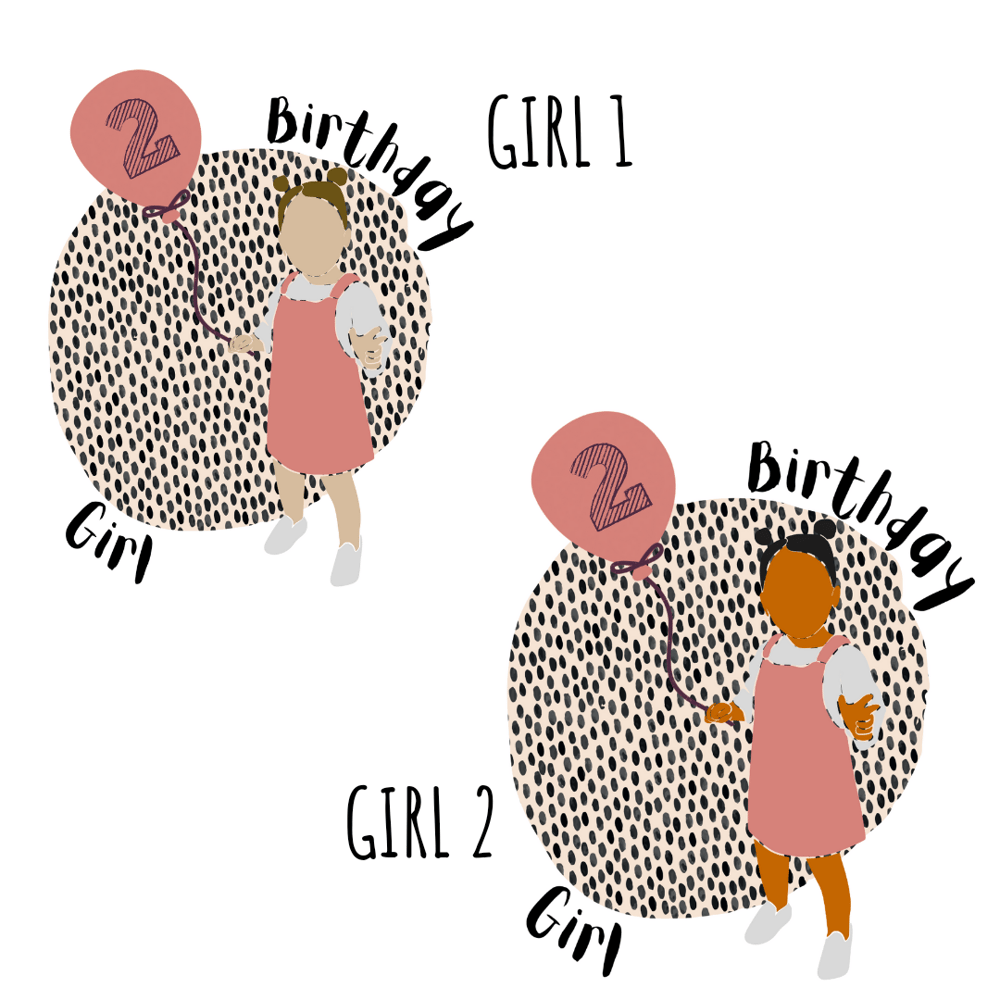 T-SHIRT: Birthday Girl Two