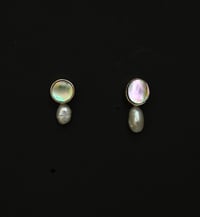 Image 2 of Abalone Pearl Studs