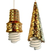 Image of Cone Lamps (Gold)