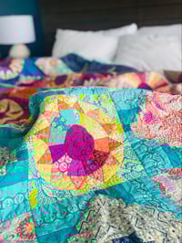 Image 5 of Cabin Fever ~ Block of the Month Quilt Pattern