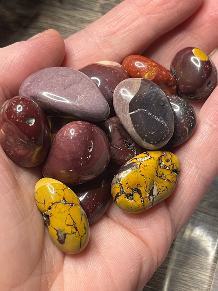 Image of Mookaite small tumbles 