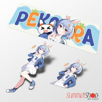 Image 2 of Hololive - Usada Pekora X Sakura Miko Slaps, Diecut, Peeker