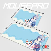 Image 1 of Hololive - Usada Pekora X Sakura Miko Mousepad