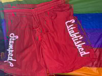 Image 2 of SUPER STAMPED CASUAL SHORTS (Flames Optional)
