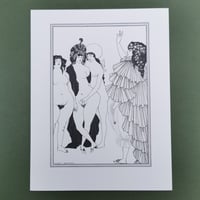 Image 4 of Aubrey Beardsley Drawings for The Lysistrata Of Aristophanes 1896, The Erotic Print Society, 1994