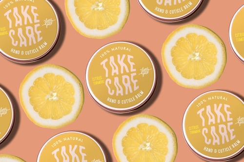 Image of Take Care - Hand & Cuticle Balm - Citrus Turmeric