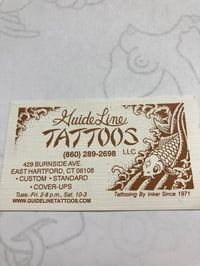 Image 1 of Tattoos by Inker at Guide Line tattoo, East Hartford Connecticut. 