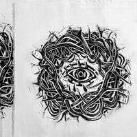 Image 3 of Relief Printed Fabric Patches