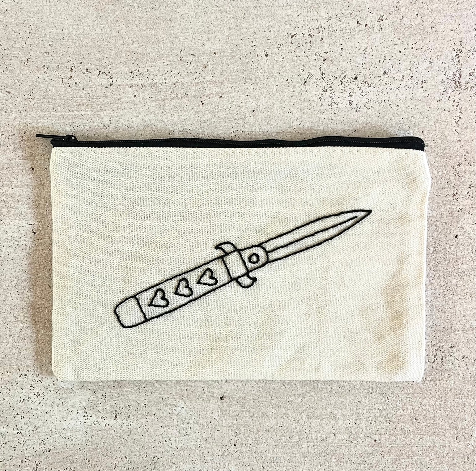 Image of Switch Blade Zipper Pouch