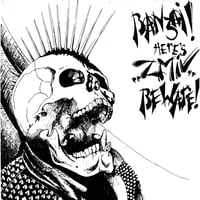 Image 3 of ZMIV - "Banzai ! Here's "Zmiv" Beware !" 7" (with booklet)