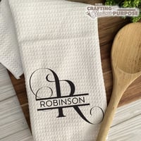 Image 3 of Custom or Monogram Hand Towels