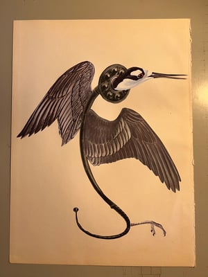 Image of Hybrid #1, Ingrid - original collage