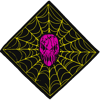 "OG Spiderweb" Bandana (Yellow / Pink)