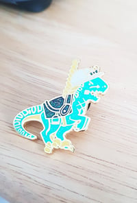 Image 1 of Diego Dino Carousel Pin