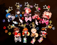 Image 1 of Sugar Thieves Dancing Star Night - Keychains