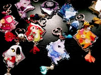 Image 1 of Animal Crossing and Flowers Keychains