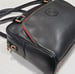 Image of Vtg. Gucci Black Pebbled Leather Handbag 