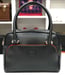 Image of Vtg. Gucci Black Pebbled Leather Handbag 