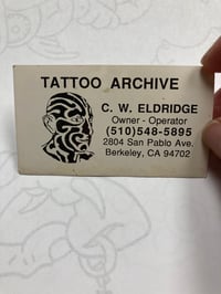 Image 1 of Tattoo Archive in Berkeley Ca