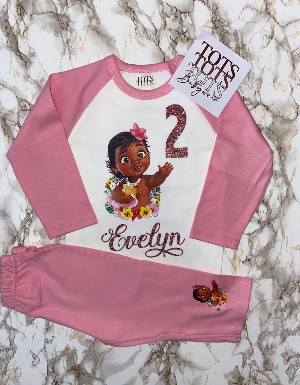 Moana Pyjamas Pink