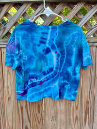 Image 2 of Large # 1 Lazy Lightning Low Crop Tee