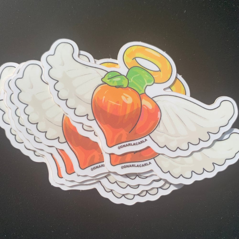 All Peaches Go to Heaven Sticker 