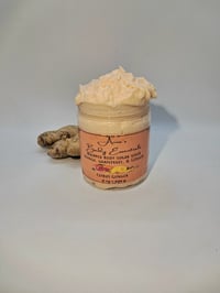 Image 1 of Citrus Ginger Whipped Body Sugar (orange, grapefruit & ginger) Scrub (8 oz)