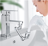 1080° Rotation Kitchen Faucet Spray Head Dual Extender