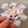 Anti Rabbit's Foot Sticker