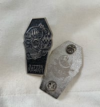 Image 1 of Bitter Melody Records Enamel Pin