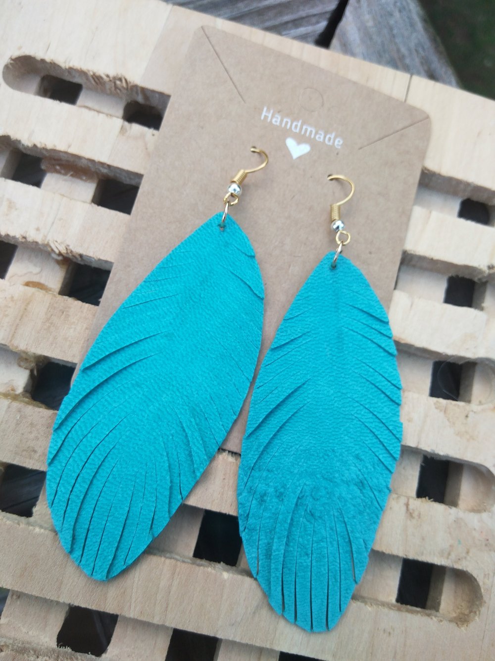 Image of Feathered Earrings 