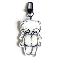 Image 1 of crying osito keychain