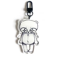 Image 2 of crying osito keychain