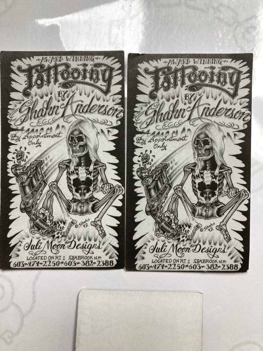 Shahn Anderson at Julie moon tattoo studio LaRues Secret Stash