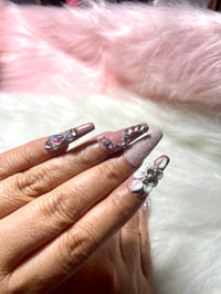 Image 5 of Mauve Rhinestone set 