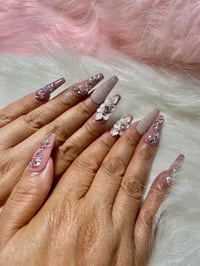 Image 3 of Mauve Rhinestone set 