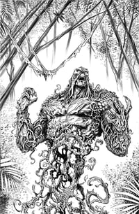 Image 1 of THE SWAMP THING #9  -  ORIGINAL DC COMICS COVER ART!